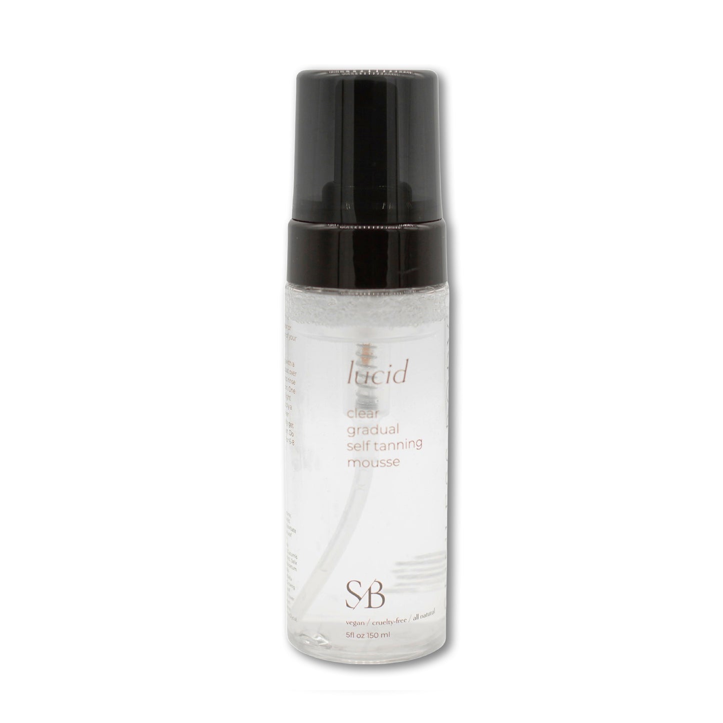 Lucid Clear Gradual Self Tanning Mousse